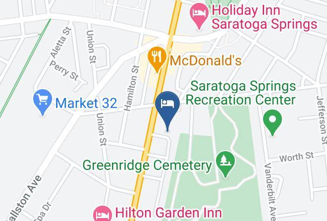 Saratoga - Turf & Spa Motel Maps