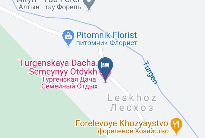 Enbekshikazahsky District - Turgenskaya Dacha Semeynyy Otdykh Maps