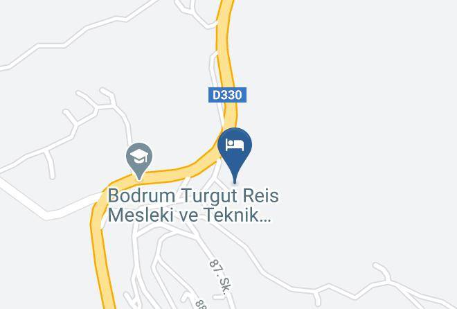 Bodrum - Turgutreis Uygulama Oteli Maps