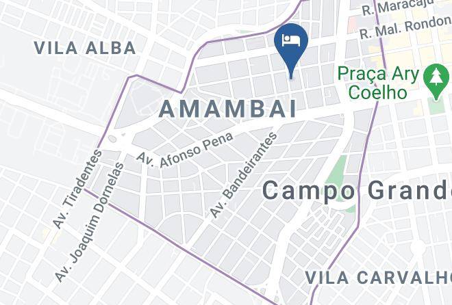 Campo Grande - Turis Hotel Maps