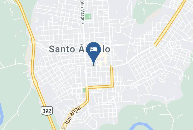 Santo Angelo - Turis Hotel Santo Angelo Maps