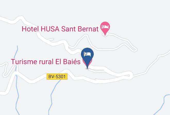 Barcelona - Turisme Rural El Baies Maps