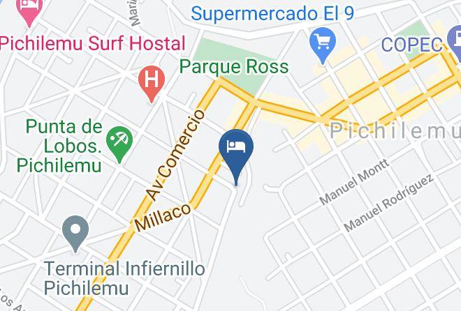 Cardenal Caro Province - Turismo El Bosque Maps