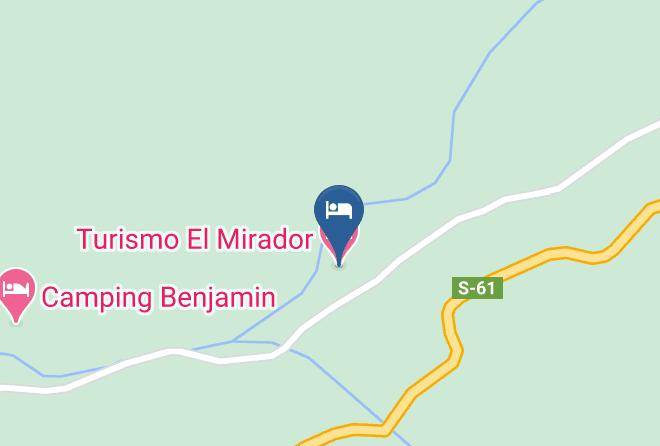 Turismo El Mirador Map