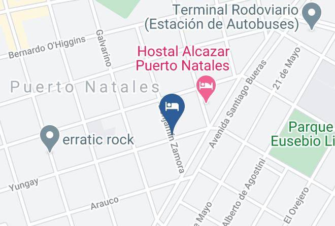 Ultima Esperanza Province - Turismo Fortaleza Patagonia Maps