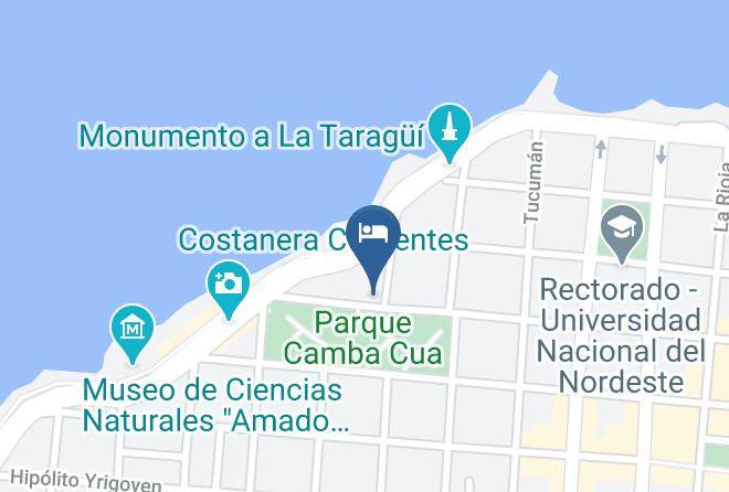 Corrientes - Turismo Hotel Casino Maps