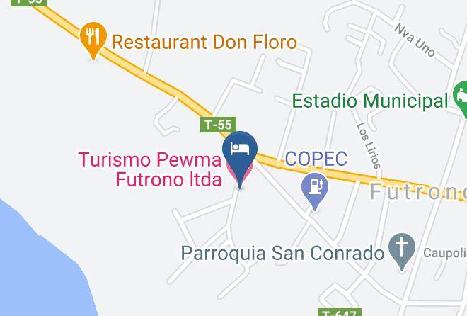 El Ranco Province - Turismo Pewma Futrono Ltda Maps