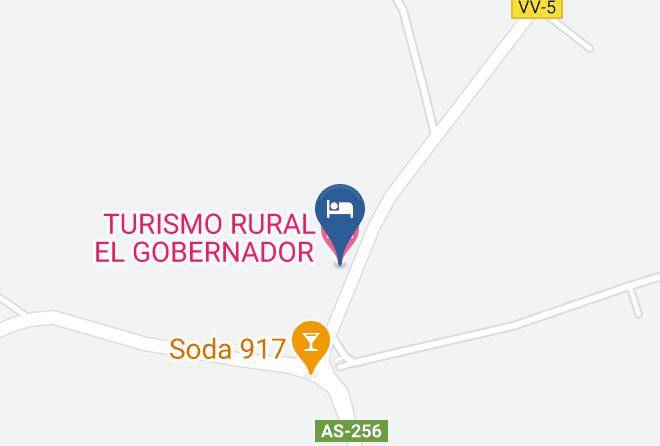 Turismo Rural El Gobernador Map