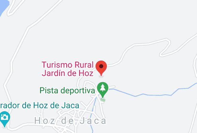Huesca - Turismo Rural Jardin De Hoz Maps