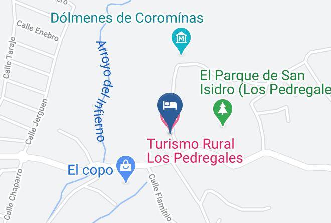 Malaga - Turismo Rural Los Pedregales Maps