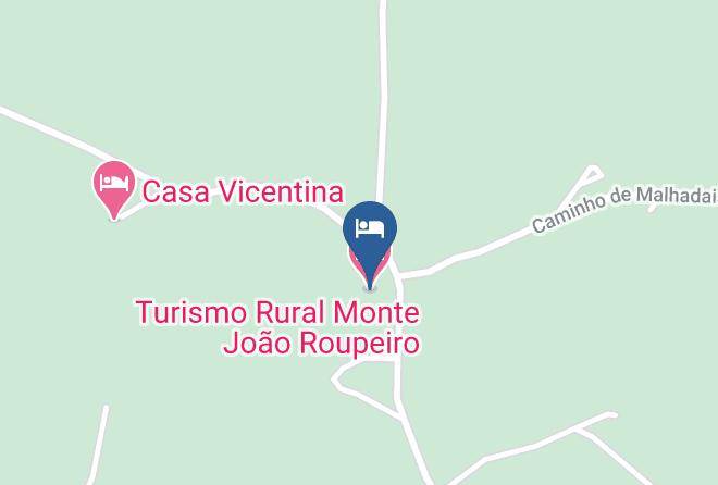 Turismo Rural Monte Joao Roupeiro Map