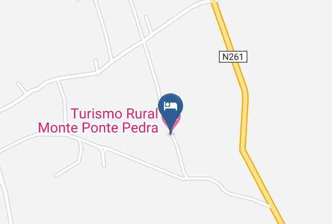 Santiago Do Cacem - Turismo Rural Ponte Pedra Maps