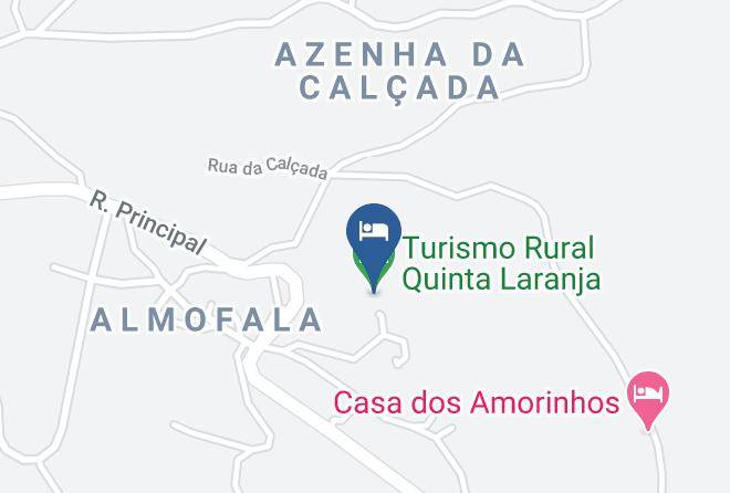 Caldas Da Rainha - Turismo Rural Quinta Laranja Maps