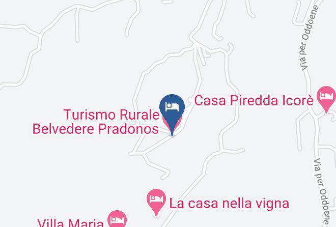 Nuoro - Turismo Rurale Belvedere Pradonos Maps