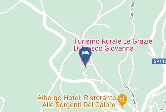 Salerno - Turismo Rurale Le Grazie Di Fiasco Giovanna Maps