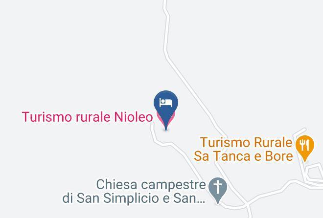 Nuoro - Turismo Rurale Nioleo Maps
