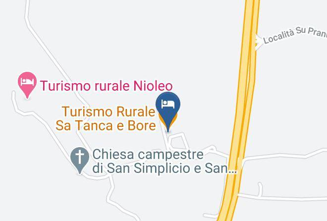 Nuoro - Turismo Rurale Sa Tanca E Bore Maps