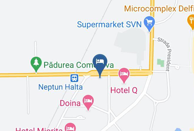 Mangalia - Turist Hotel Maps