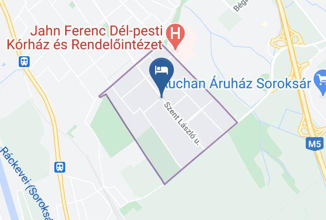 Budapest Soroksar - Turista Es Munkas Szallo Budapest Maps