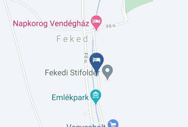 Feked - Turistaszallo Maps