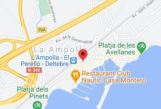 Tarragona - Turistebre Els Garrofers De L'ampolla Maps