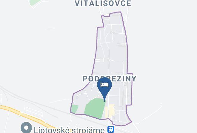 Liptovsky Mikulas - Turisticka Ubytovna Tatran Maps