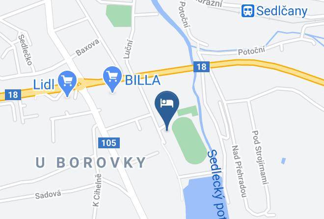 Pribram - Turisticka Ubytovna Taverny Maps