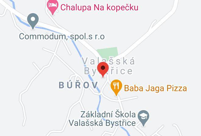 Vsetin - Turisticke A Informacni Centrum Valasska Bystrice Maps