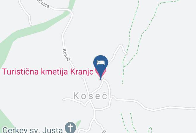 Kobarid - Turisticna Kmetija Kranjc Maps