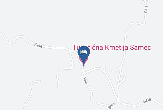 Slovenj Gradec - Turisticna Kmetija Samec Maps