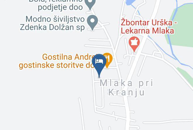 Kranj - Turisticne Sobe Sres Sp Maps