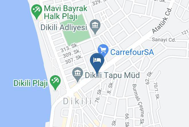 Dikili - Turistik Alme Pansiyon Maps