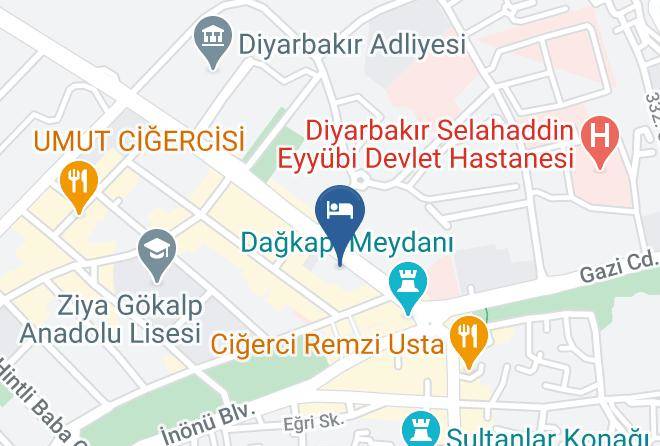 Yenisehir - Turistik Otel Maps