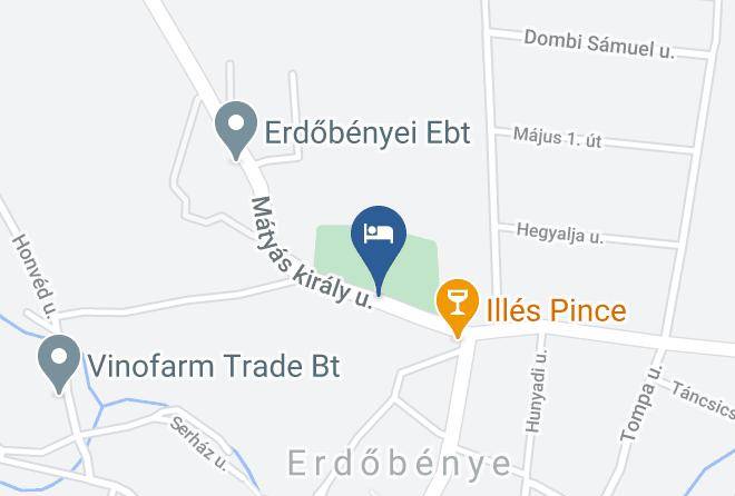 Turjan Vendeghaz Map