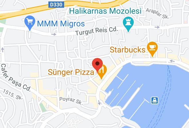 Bodrum - Turkbuku Blu Otel Maps