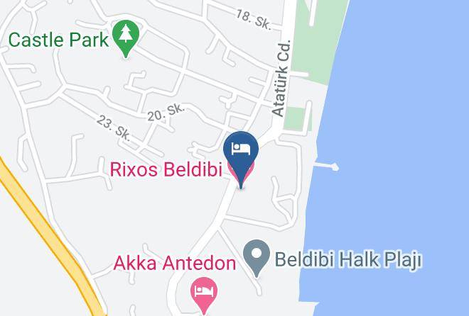Konyaalti - Rixos Beldibi Maps