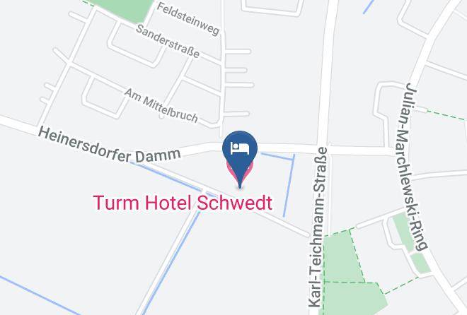 Uckermark - Turm Hotel Schwedt Maps
