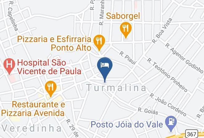 Turmalina - Turmalina Palace Hotel Maps