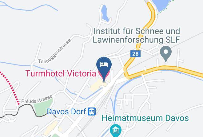 Prattigau Davos - Turmhotel Victoria Maps