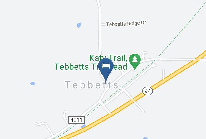 Callaway - Turner Katy Trail Shelter Maps