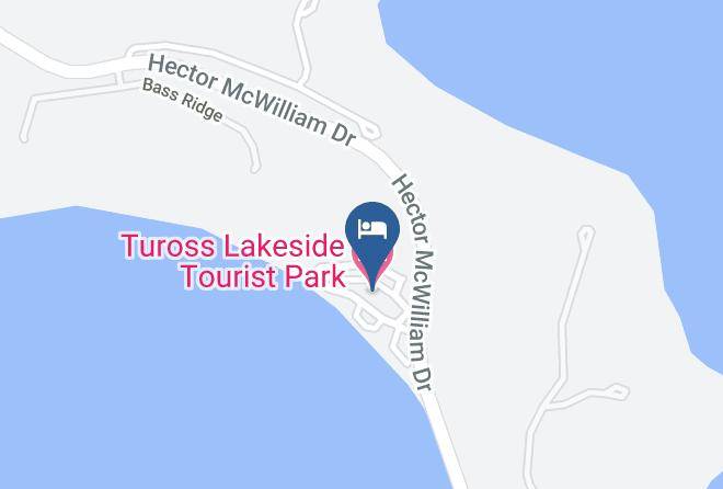 Tuross Lakeside Tourist Park Map