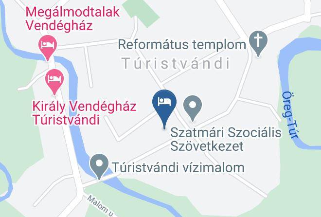 Turistvandi - Tur Party Vendeghaz Maps