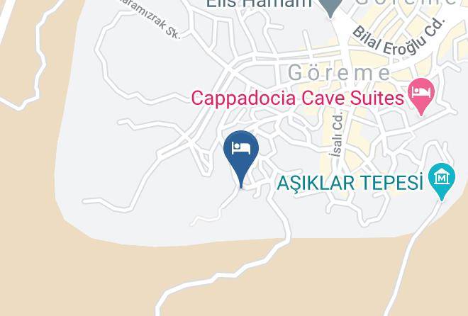 Goreme - Turquaz Cave Hotel Maps