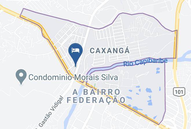 Recife - Turquesa Motel Maps