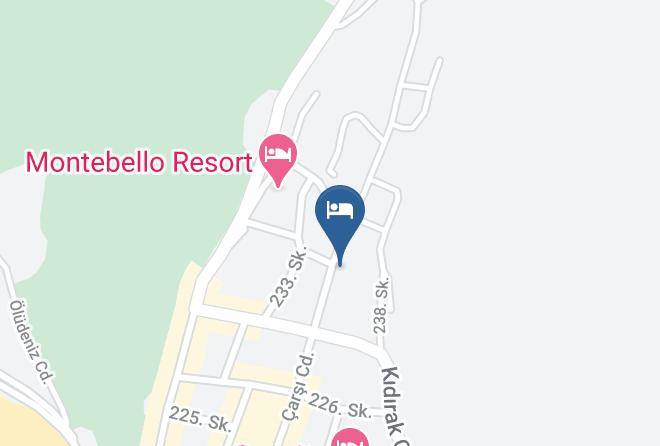 Fethiye - Turquoise Hotel Maps