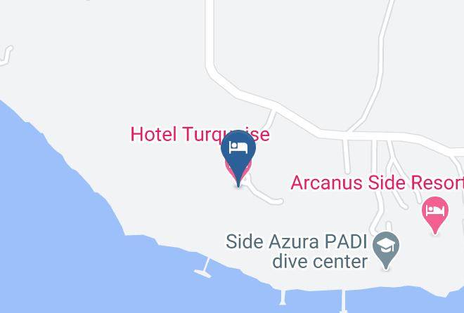 Manavgat - Hotel Turquoise Maps