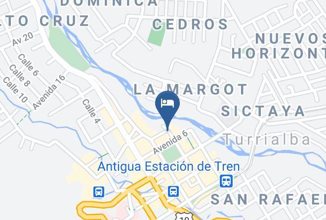 Turrialba - Hotel Turrialba B&b Maps