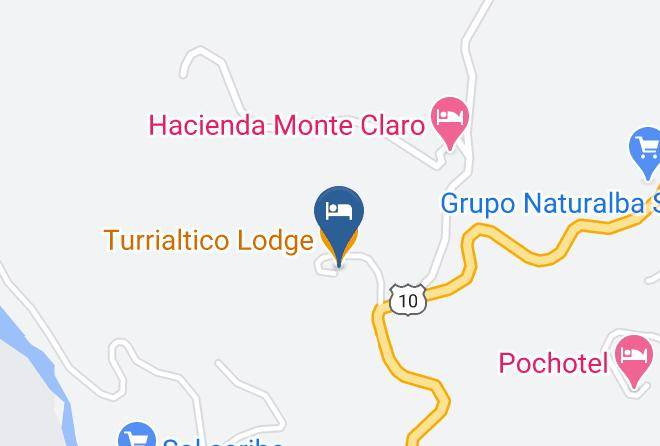 Turrialba - Turrialtico Lodge Maps