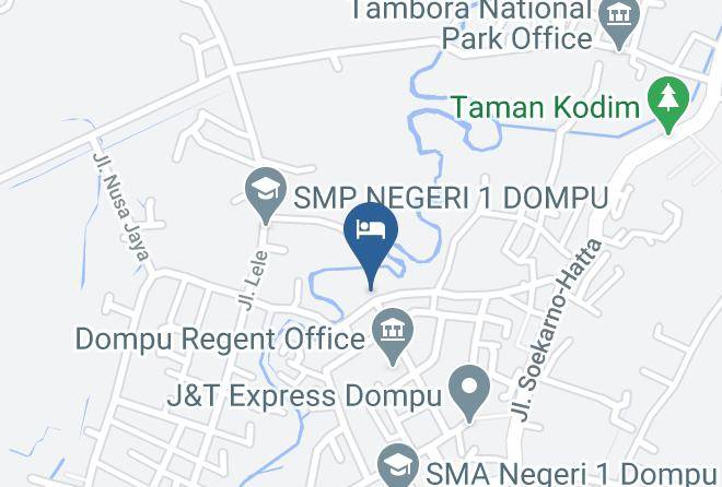 Dompu Regency - Tursina Hotel Maps