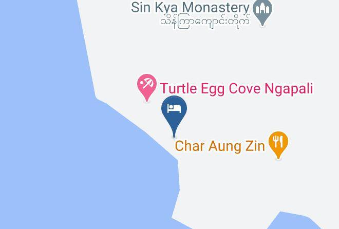 Thandwe - Turtle Egg Cove Ngapali Exclusive Beach Eco Resort Maps